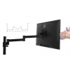 Tafelsteun Multibrackets M VESA Deskmount Officeline Single II zwart