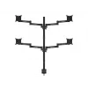 Desk Mount Multibrackets M VESA Officeline Quad zwart