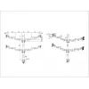 Desk Mount Multibrackets M VESA Officeline Quad zwart