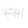 Multibrackets M OLED Super slank vaste tv-muurbeugel 50kg 32-65 inch
