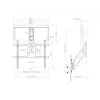 Steun, Multibrackets, M Pull Down Full Motion Flexarm