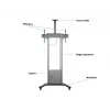 Multibrackets M Motorized Floorstand 120 kg zwart incl. kast & camerarek