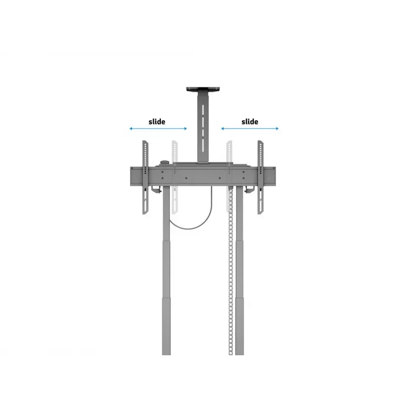 Multibrackets M Motorized Floorstand 120 kg zwart incl. kast & camerarek