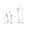 Multibrackets M Motorized Floorstand 120 kg zwart incl. kast & camerarek