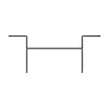 Toestelplaat Multibrackets M Pro Series verbindingsplaat zwart staal 2,1 kg