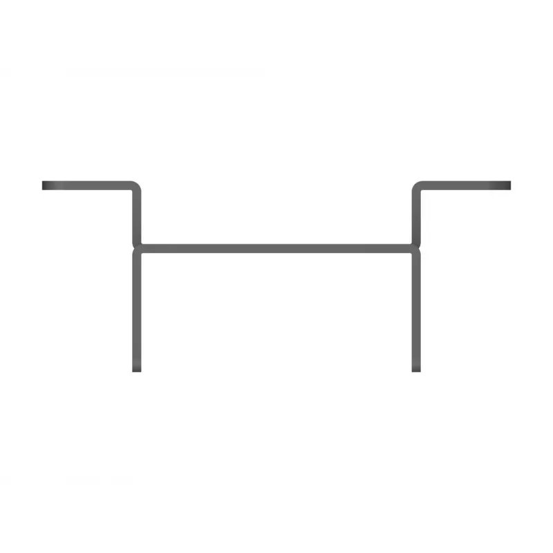 Toestelplaat Multibrackets M Pro Series verbindingsplaat zwart staal 2,1 kg