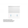 Multibrackets M 1:1 handmatig projectiescherm 240x240, 135 inch White Edition