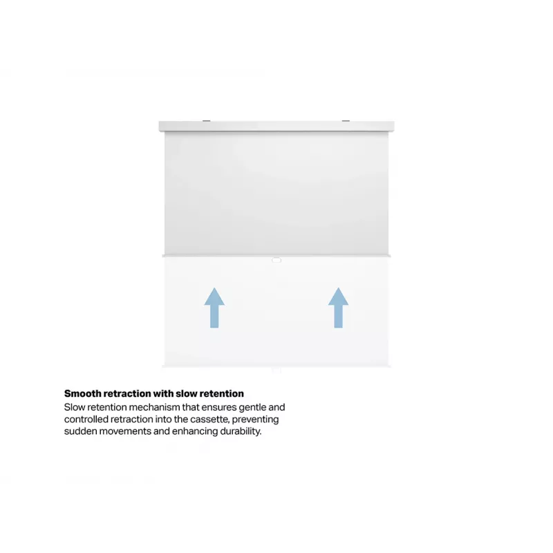 Multibrackets M 1:1 handmatig projectiescherm 240x240, 135 inch White Edition