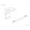 Multibrackets M 1:1 handmatig projectiescherm 240x240, 135 inch White Edition