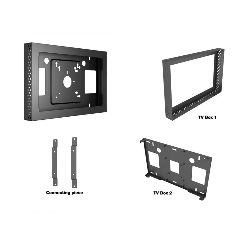 Multibrackets M Pro Series - behuizing 13 inch QB13R & QB13R-T zwart