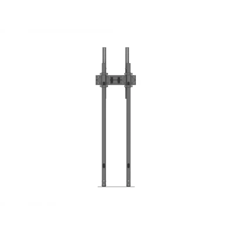 Multibrackets M Dual Pole Floormount Pro 65 inch-90 inch 75 kg zwart
