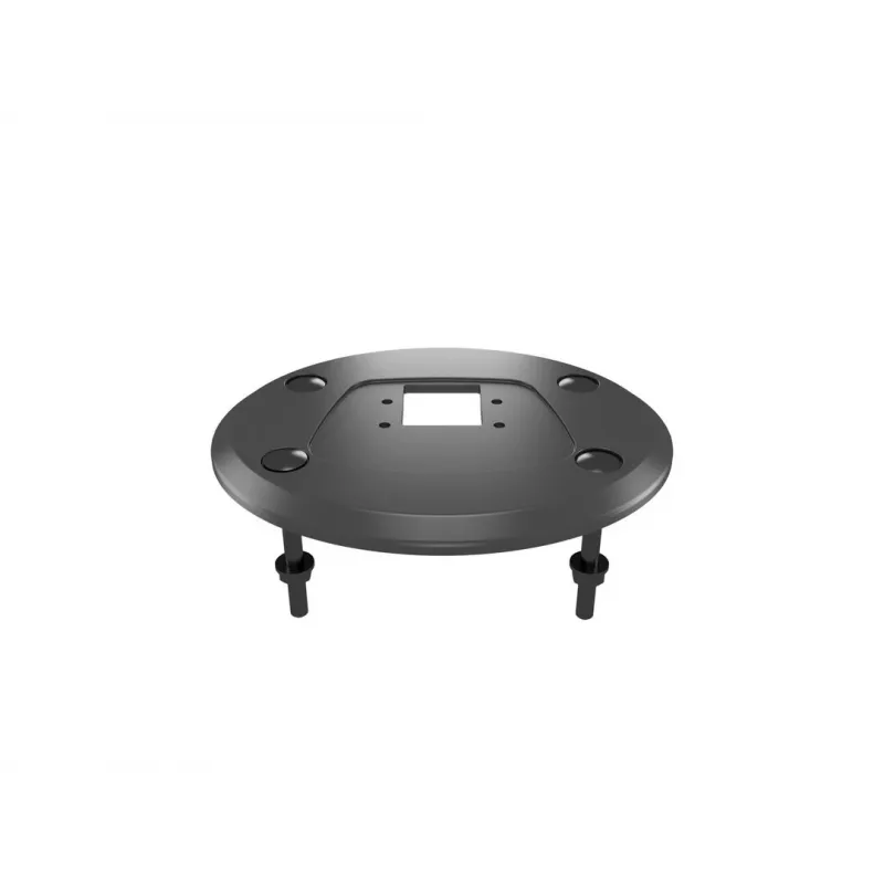 Doorvoerbasis MULTIBRACKETS M Deskmount HD — aluminium behuizing, zwart, Ø 21 cm, H 40 mm, 500 g