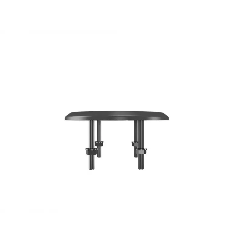Doorvoerbasis MULTIBRACKETS M Deskmount HD — aluminium behuizing, zwart, Ø 21 cm, H 40 mm, 500 g