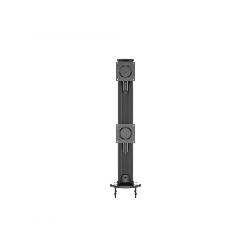 Doorvoerbasis MULTIBRACKETS M Deskmount HD — aluminium behuizing, zwart, Ø 21 cm, H 40 mm, 500 g