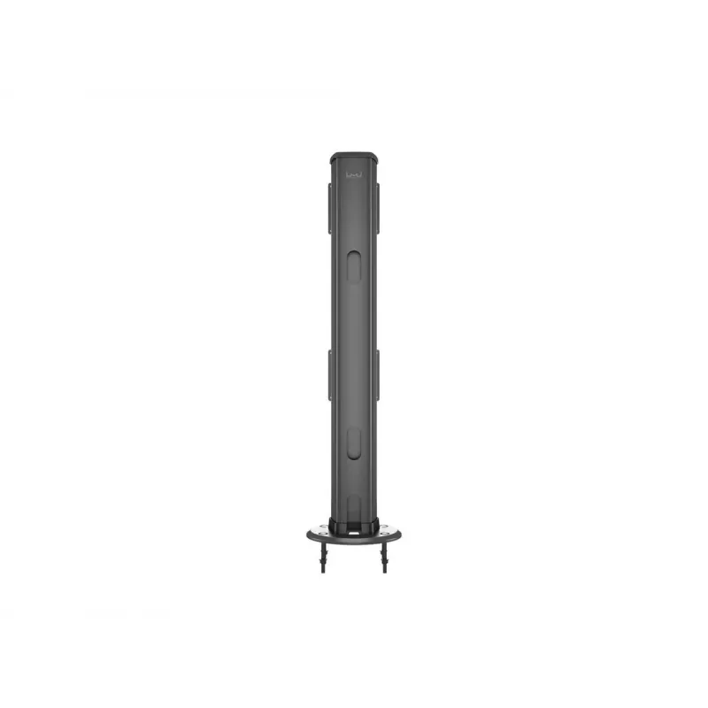 Doorvoerbasis MULTIBRACKETS M Deskmount HD — aluminium behuizing, zwart, Ø 21 cm, H 40 mm, 500 g