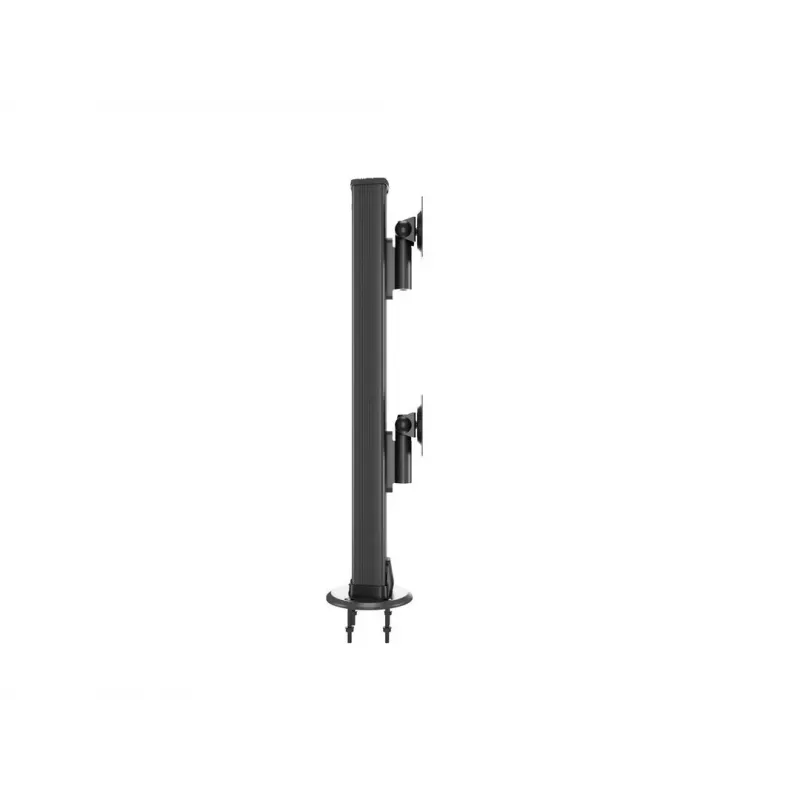 Doorvoerbasis MULTIBRACKETS M Deskmount HD — aluminium behuizing, zwart, Ø 21 cm, H 40 mm, 500 g