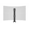Doorvoerbasis MULTIBRACKETS M Deskmount HD — aluminium behuizing, zwart, Ø 21 cm, H 40 mm, 500 g