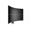 Doorvoerbasis MULTIBRACKETS M Deskmount HD — aluminium behuizing, zwart, Ø 21 cm, H 40 mm, 500 g