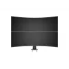 Doorvoerbasis MULTIBRACKETS M Deskmount HD — aluminium behuizing, zwart, Ø 21 cm, H 40 mm, 500 g