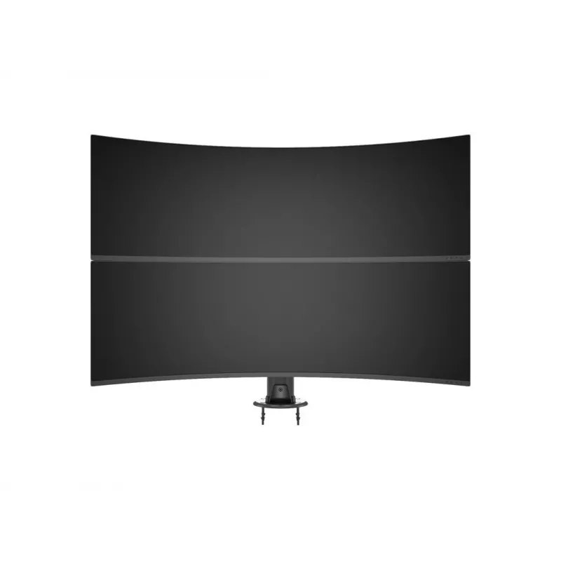 Doorvoerbasis MULTIBRACKETS M Deskmount HD — aluminium behuizing, zwart, Ø 21 cm, H 40 mm, 500 g