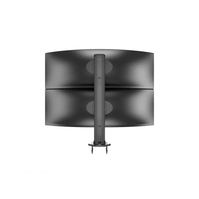 Doorvoerbasis MULTIBRACKETS M Deskmount HD — aluminium behuizing, zwart, Ø 21 cm, H 40 mm, 500 g