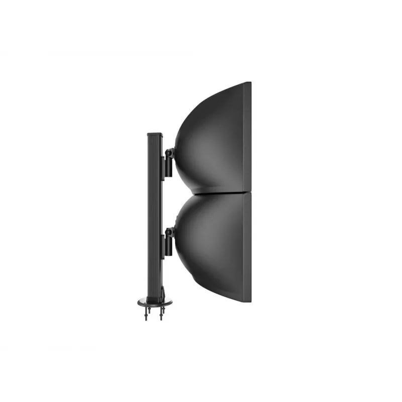 Doorvoerbasis MULTIBRACKETS M Deskmount HD — aluminium behuizing, zwart, Ø 21 cm, H 40 mm, 500 g