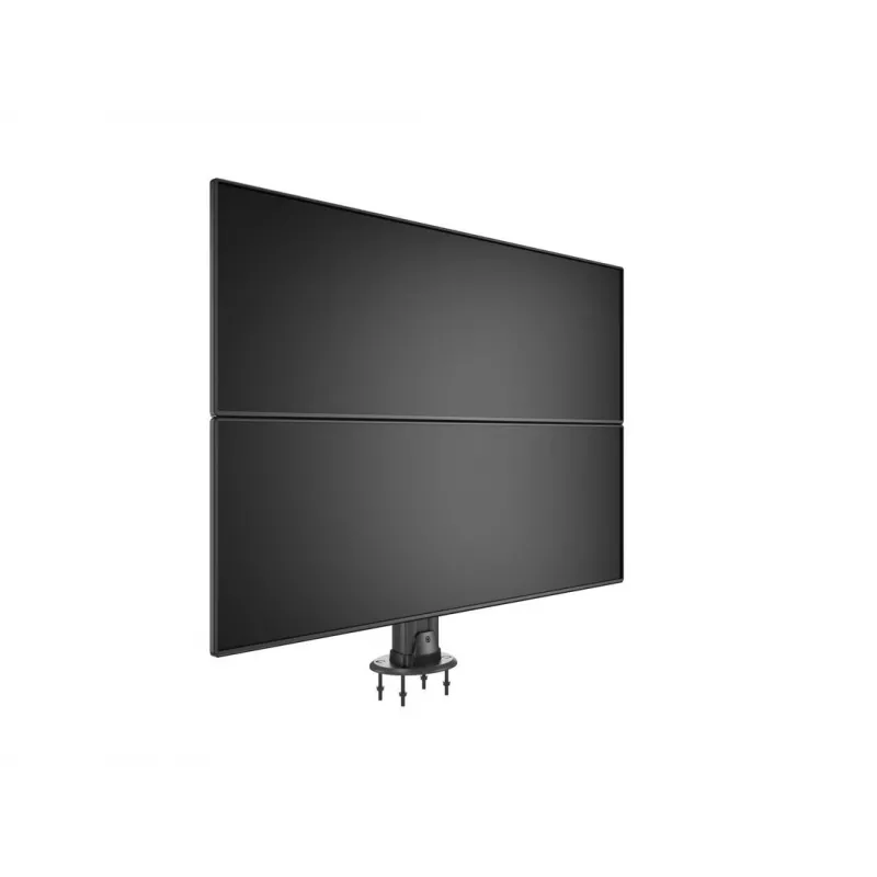 Doorvoerbasis MULTIBRACKETS M Deskmount HD — aluminium behuizing, zwart, Ø 21 cm, H 40 mm, 500 g