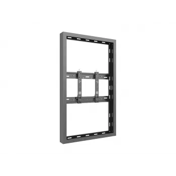 Multibrackets M Pro Series Enclosure 43 inch Small zwart staal liggend/staand