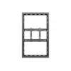 Multibrackets M Pro Series Enclosure 43 inch Small zwart staal liggend/staand