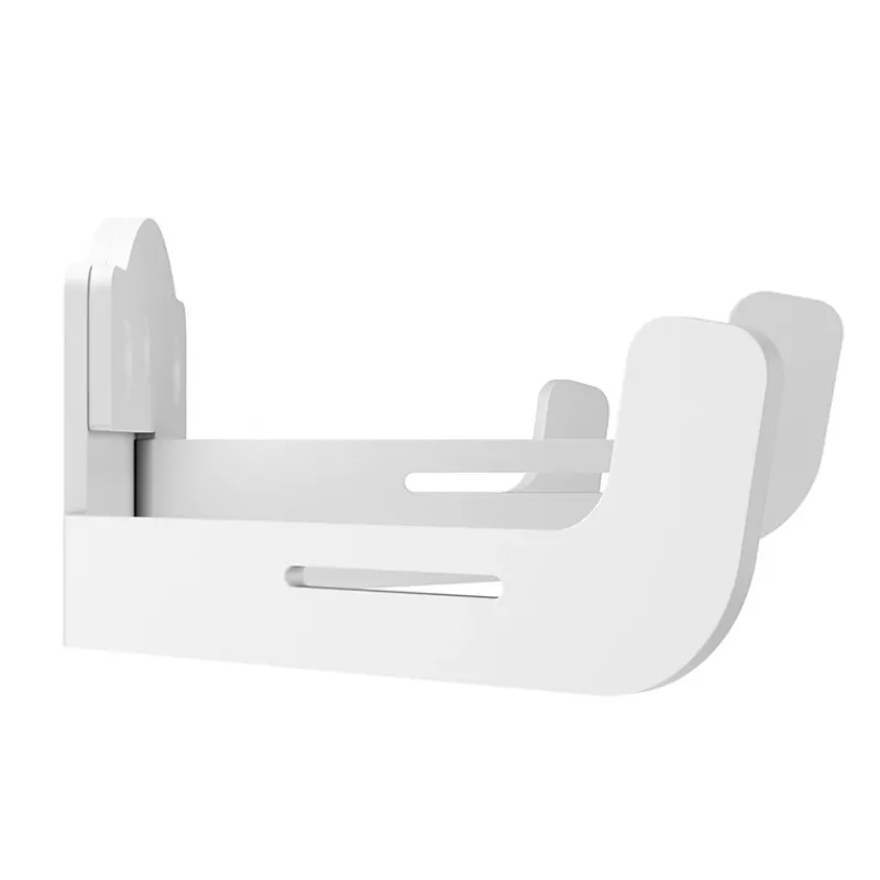 Wandkabelmanagement Multibrackets M staal wit — voor georganiseerde kabelgeleiding