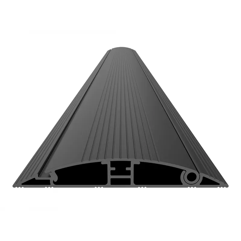 Multibrackets M kabelgoot vloer zwart – 139 mm B – 1600 mm L