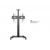 Multibrackets M gemotoriseerde public floorstand enkelvoudige kolom 170 HD 60 kg capaciteit 32-75 inch