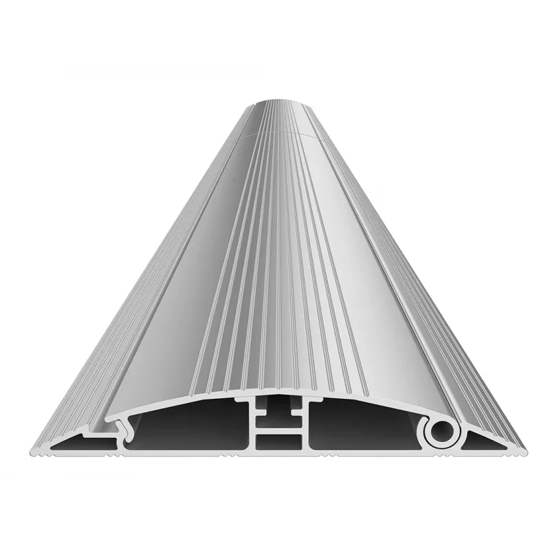 Kabelbescherming vloer Multibrackets M Cable Cover aluminium 139 mm B 2200 mm L