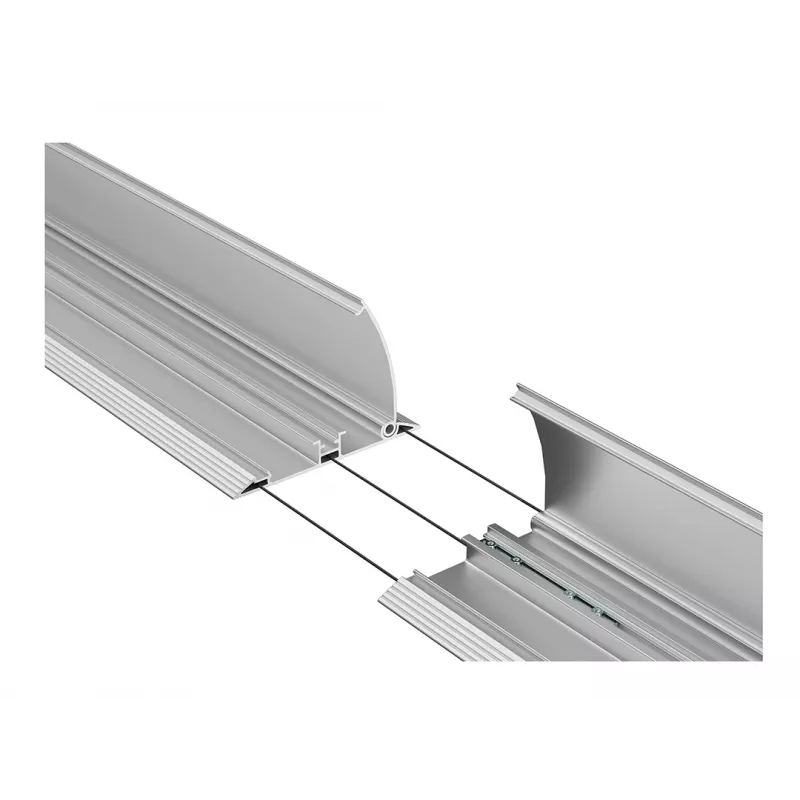 Kabelbescherming vloer Multibrackets M Cable Cover aluminium 139 mm B 2200 mm L
