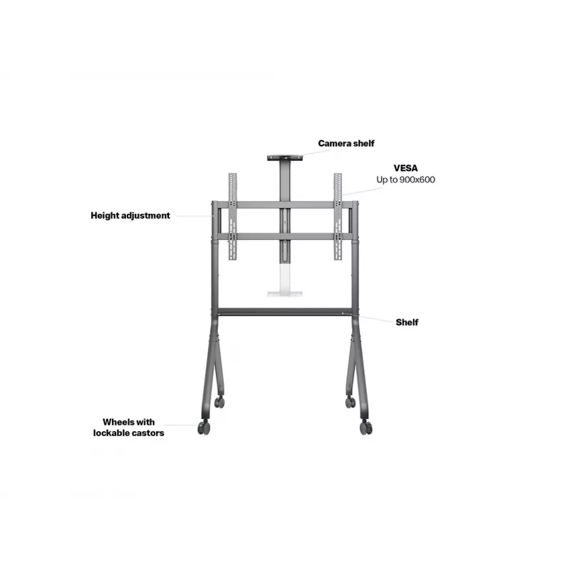 Multibrackets M Collaboration vloerstandaard 55 inch–86 inch maximale draagkracht 90 kg