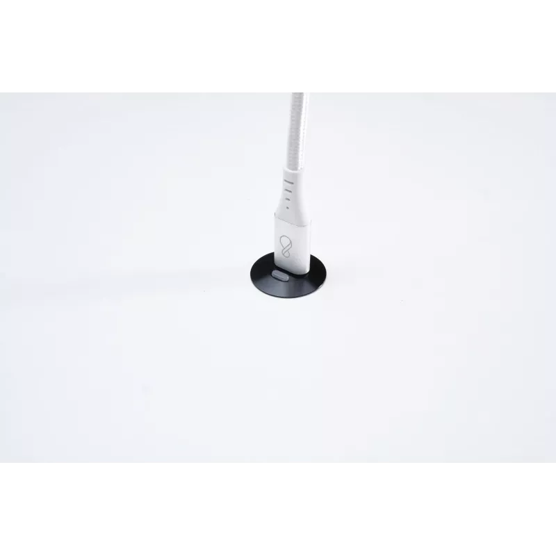 USB-C-naar-USB-C-kabel Ochno O-USBG2-70-1 — USB 3.2 Gen 2, DP Alt Mode 1.4, stekker–stekker, gevlochten, 0,7 m, wit