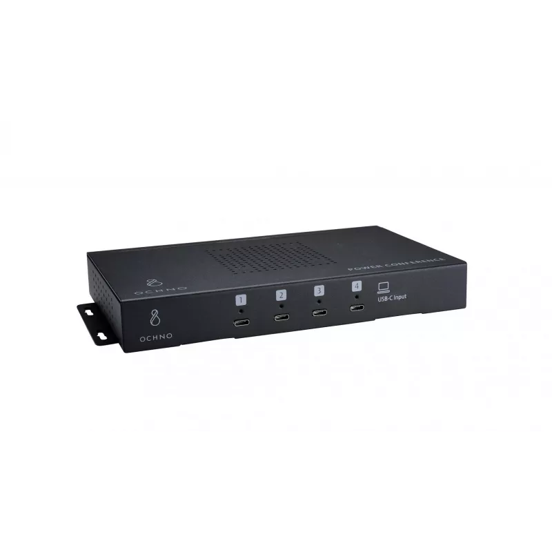 Ochno Power Conference 3 Single, bedraad, USB 3.2 Gen 2 (3.1 Gen 2) Type-C, 100 W, 1.4/2.3, 10,100 Mbit/s, zwart