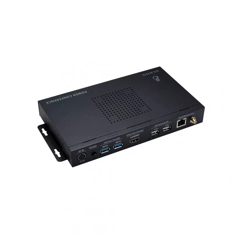 Ochno Power Conference 3 Single, bedraad, USB 3.2 Gen 2 (3.1 Gen 2) Type-C, 100 W, 1.4/2.3, 10,100 Mbit/s, zwart