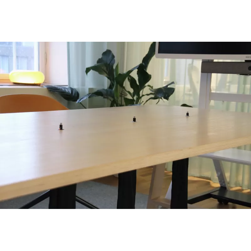 Pull Out LED Socket Ochno O-POS-LED-AL-1 — verzonken LED-stopcontact van aluminium