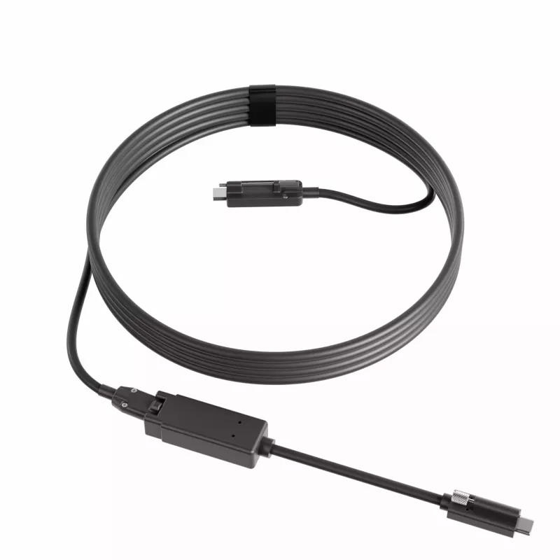 USB-C-verlengkabel Ochno O-EC-10 10 m met ondersteuning voor DisplayPort 1.4 Alt Mode