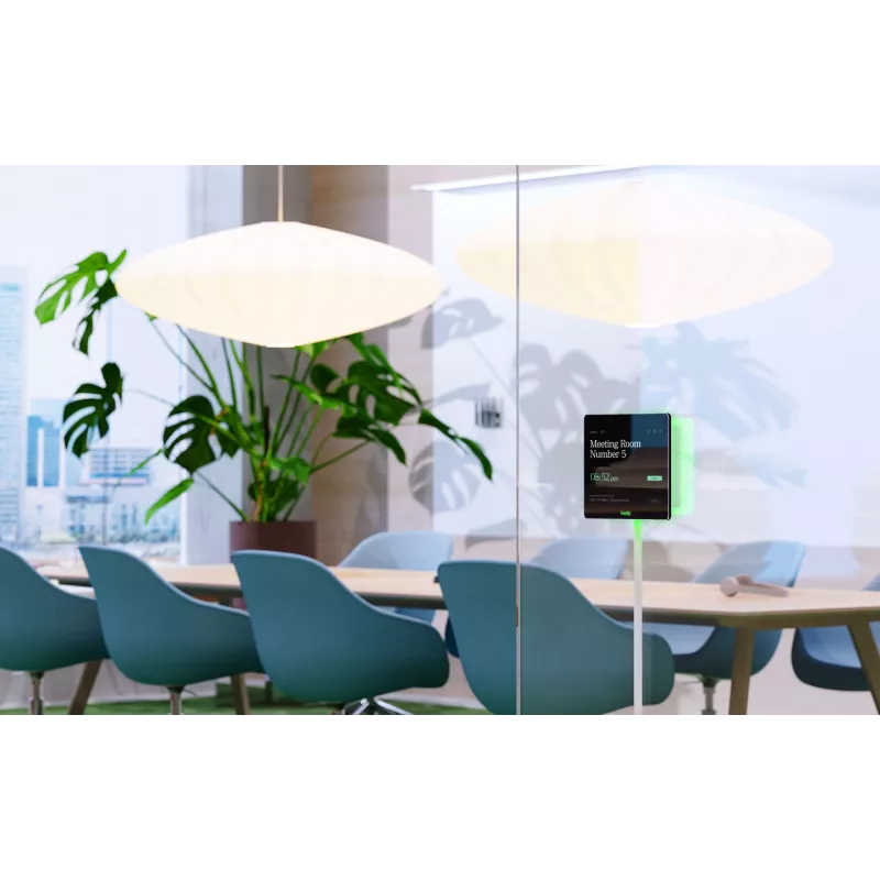 Ruimtedisplay HUMLY HUM1001 8-inch touchscreen voor vergaderruimteplanning