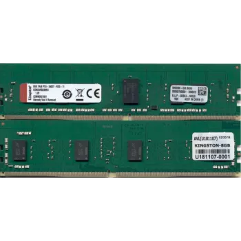 Kingston Server Premier - DDR4 - module - 8 GB - DIMM 288-PIN 2400 MHz / PC4-19200 CL17 1.2 V registered ECC