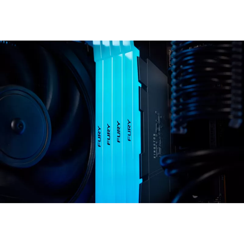 Kingston Technology FURY 64GB 3600MT/s DDR4 CL18 DIMM (kit van 2) Renegade RGB