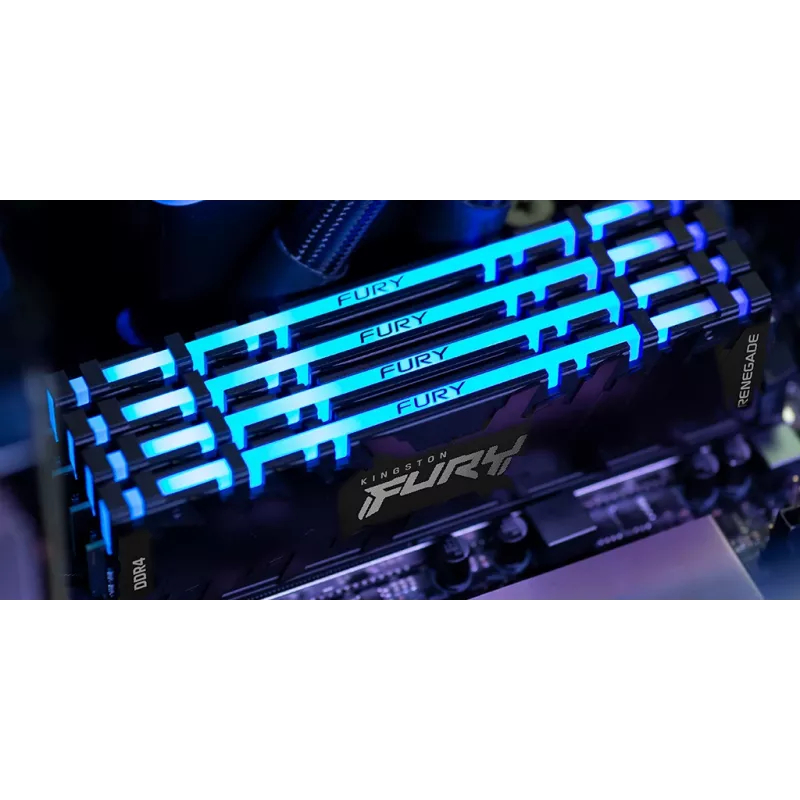 Kingston Technology FURY 64GB 3600MT/s DDR4 CL18 DIMM (kit van 2) Renegade RGB