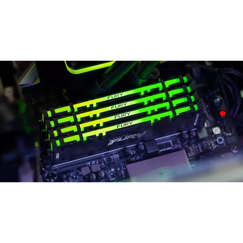 Kingston Technology FURY 64GB 3600MT/s DDR4 CL18 DIMM (kit van 2) Renegade RGB