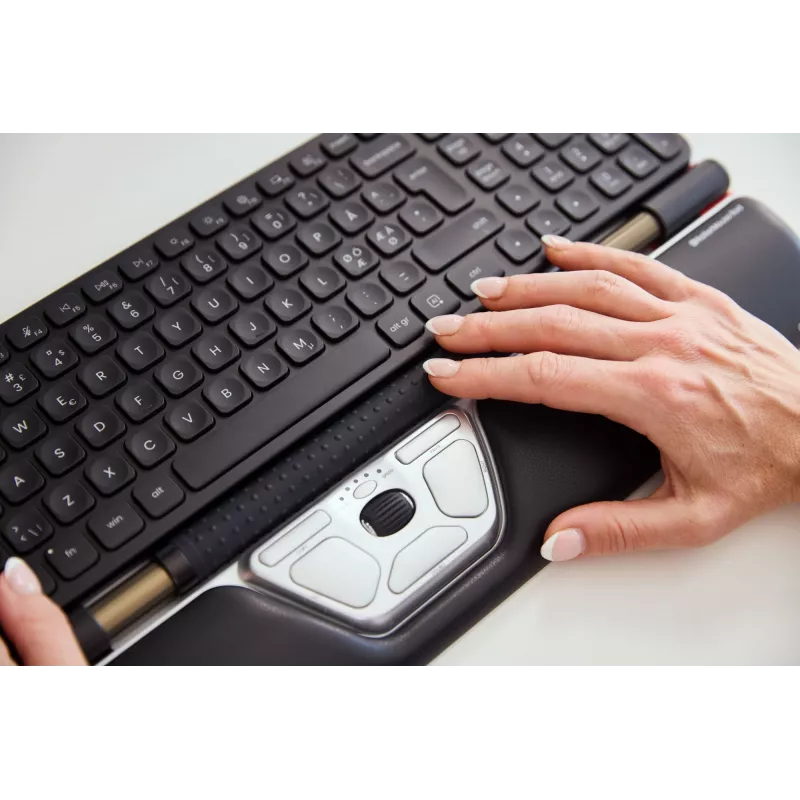 Contour Design RollerMouse Red bedrade ergonomische muis USB-C 2800 DPI 6 toetsen