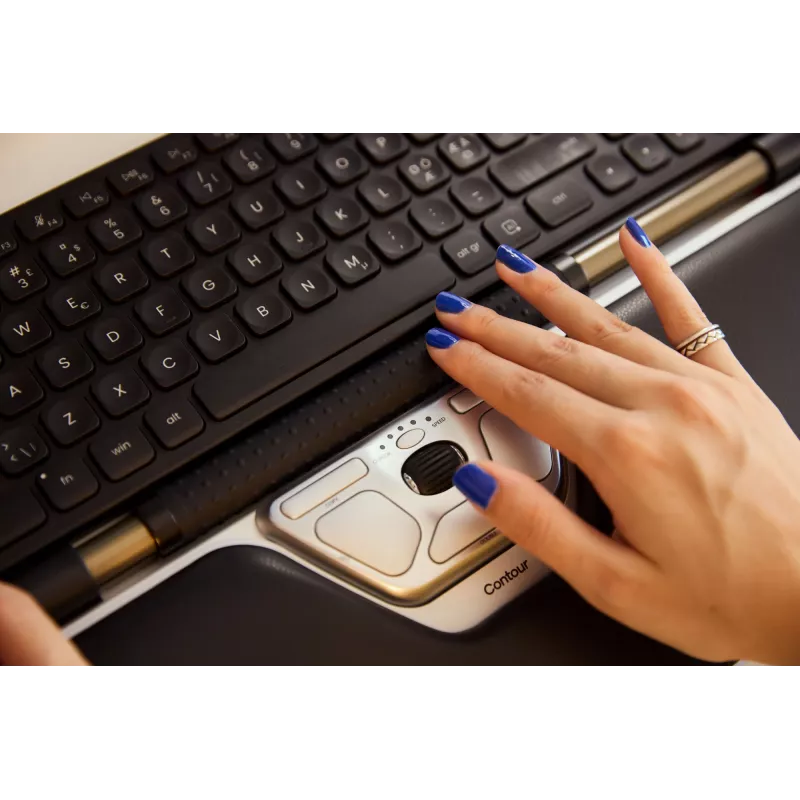Draadloze ergonomische muis Contour Design RollerMouse Red 2800 DPI