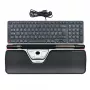Contour Design RollerMouse Red Plus + Balance bedraad, full-size (100%), bedraad, USB, QWERTY, zwart, muis inbegrepen