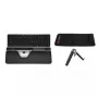 Contour RollerMouse Red Plus WL Travel Kit — draadloos RF, full-size toetsenbordformaat, zwart, inclusief muis en polssteun