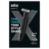 Trimmer Braun XT3200 Zwart nikkel-metaalhydride NiMH accu 45 min